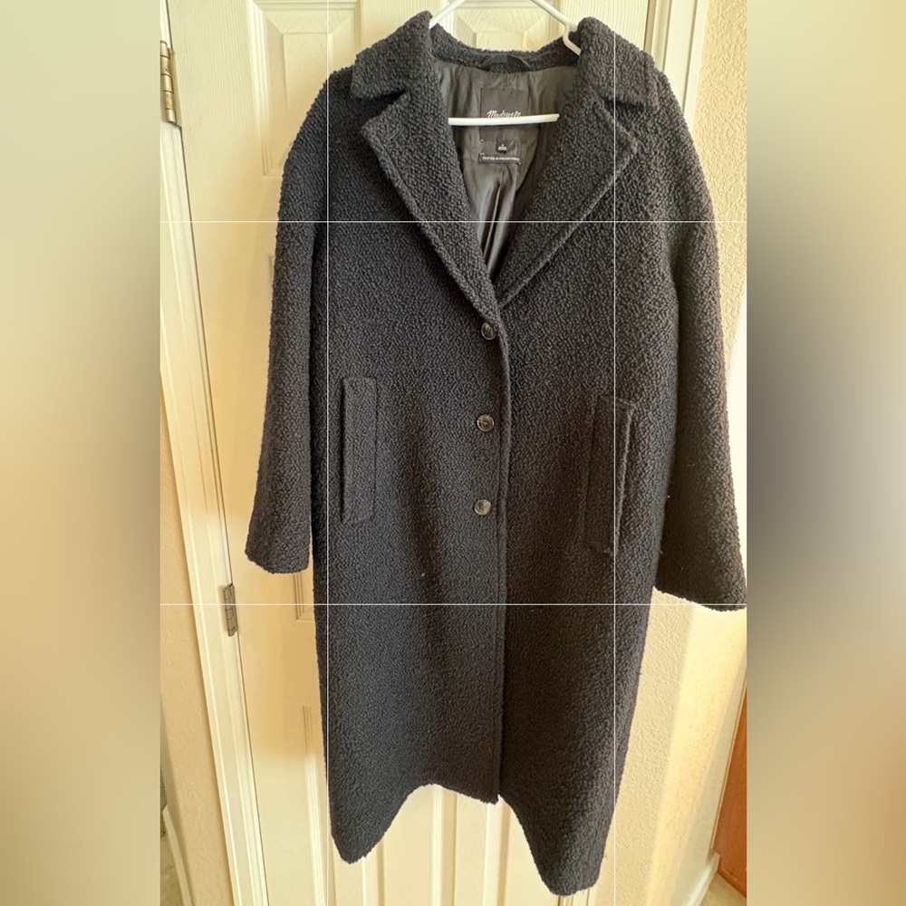The Alonzo Coat in Bouclé Madewell